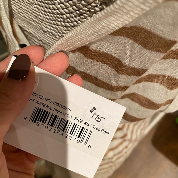 T by Alexander Wang Stripe Dress ( Multiple Sizes) NWT - Picture 6 of 9